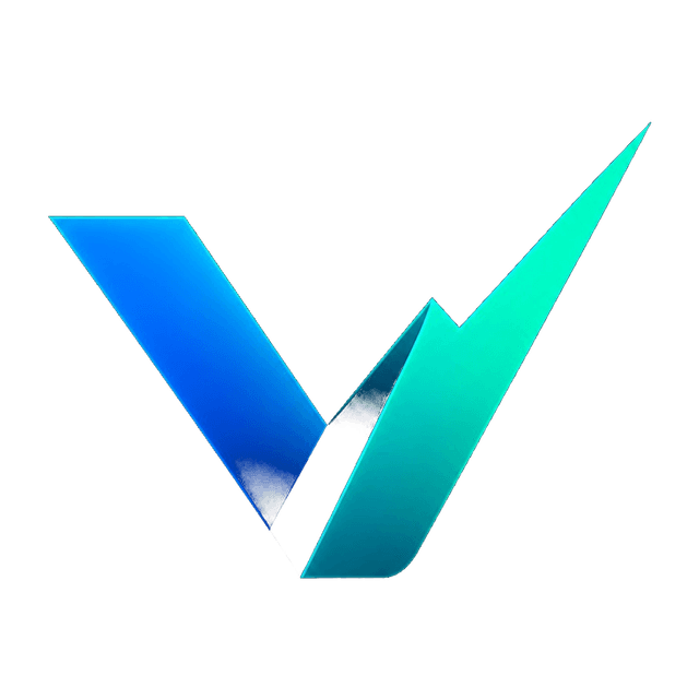 Vera Charts logo on dark background